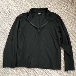 Eileen Fisher Zip Up Lightweight Sweater Jacket